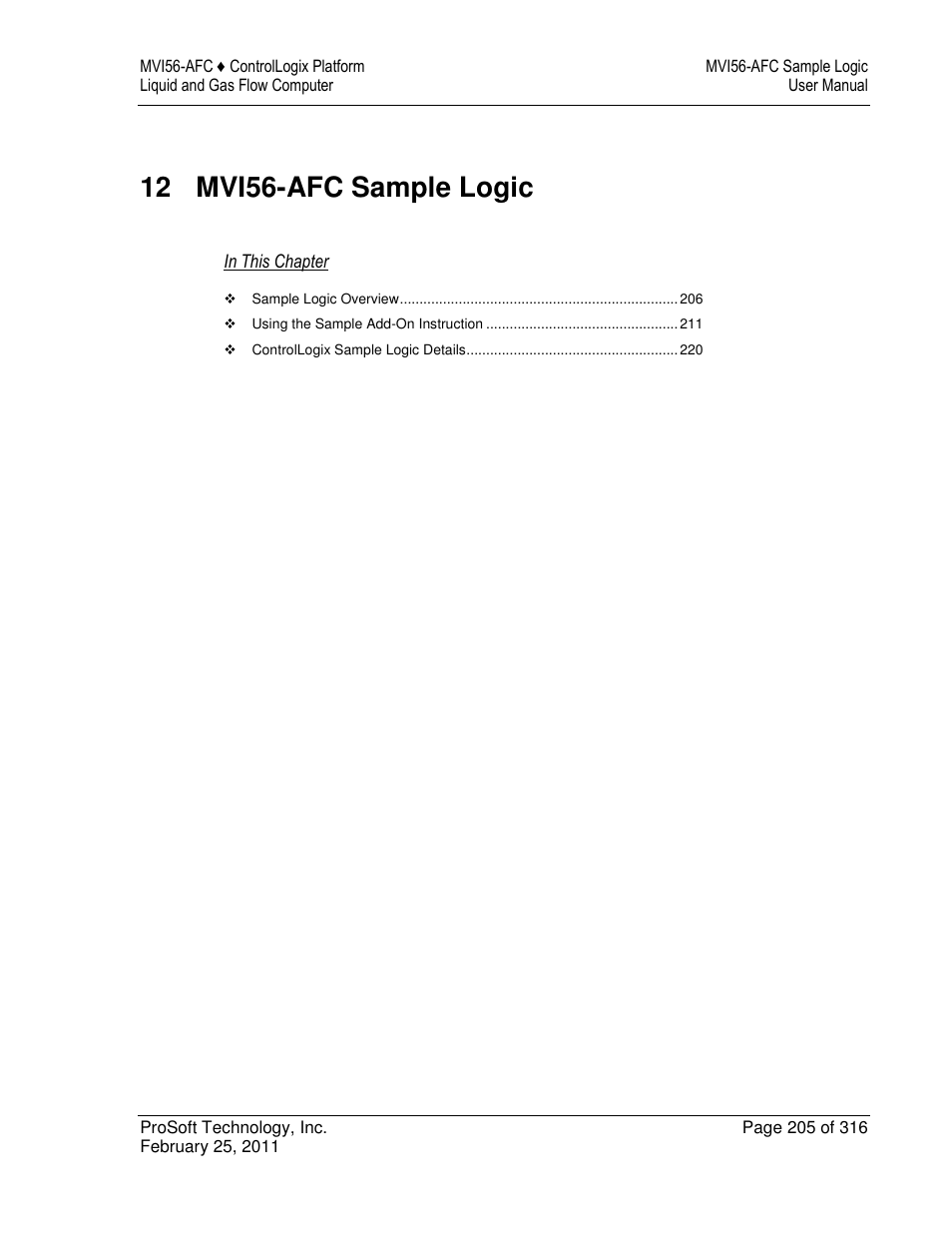 12 mvi56-afc sample logic | ProSoft Technology MVI56-AFC User Manual | Page 205 / 316