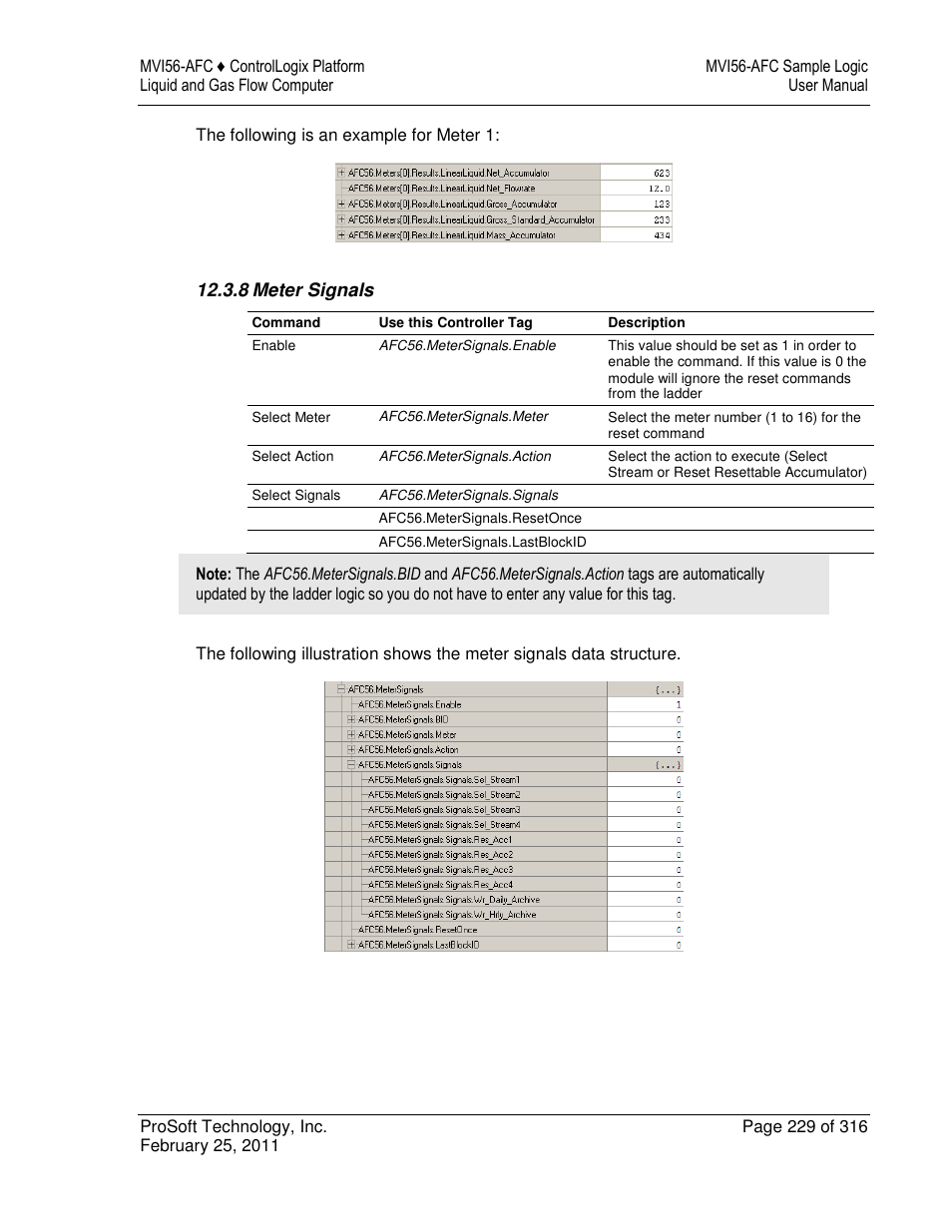 ProSoft Technology MVI56-AFC User Manual | Page 229 / 316