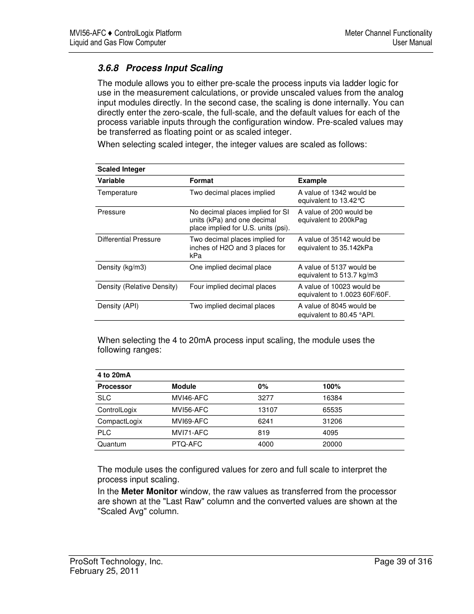 ProSoft Technology MVI56-AFC User Manual | Page 39 / 316