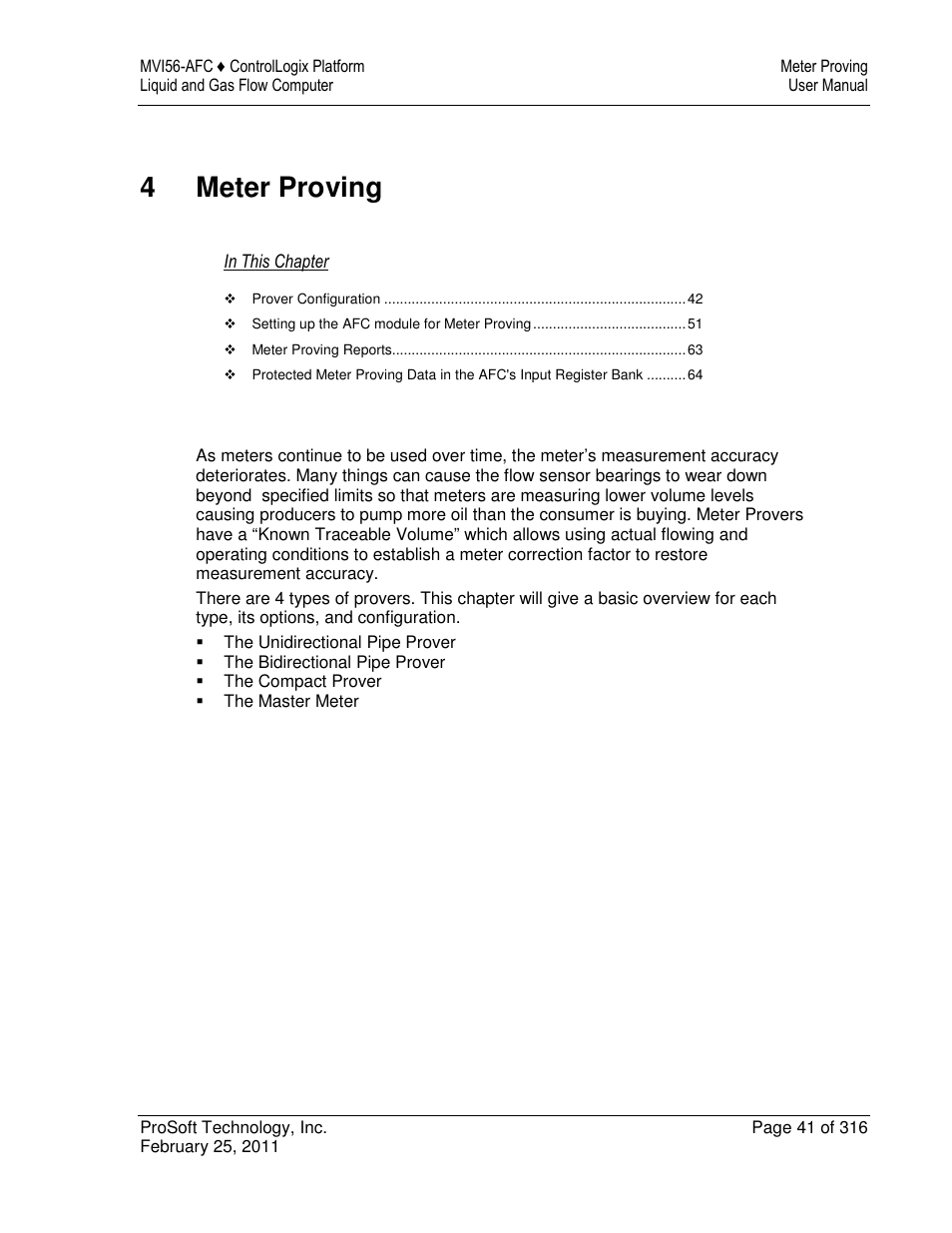 4meter proving | ProSoft Technology MVI56-AFC User Manual | Page 41 / 316