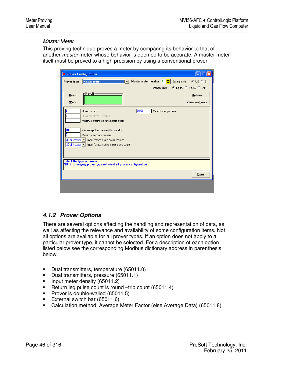 ProSoft Technology MVI56-AFC User Manual | Page 46 / 316