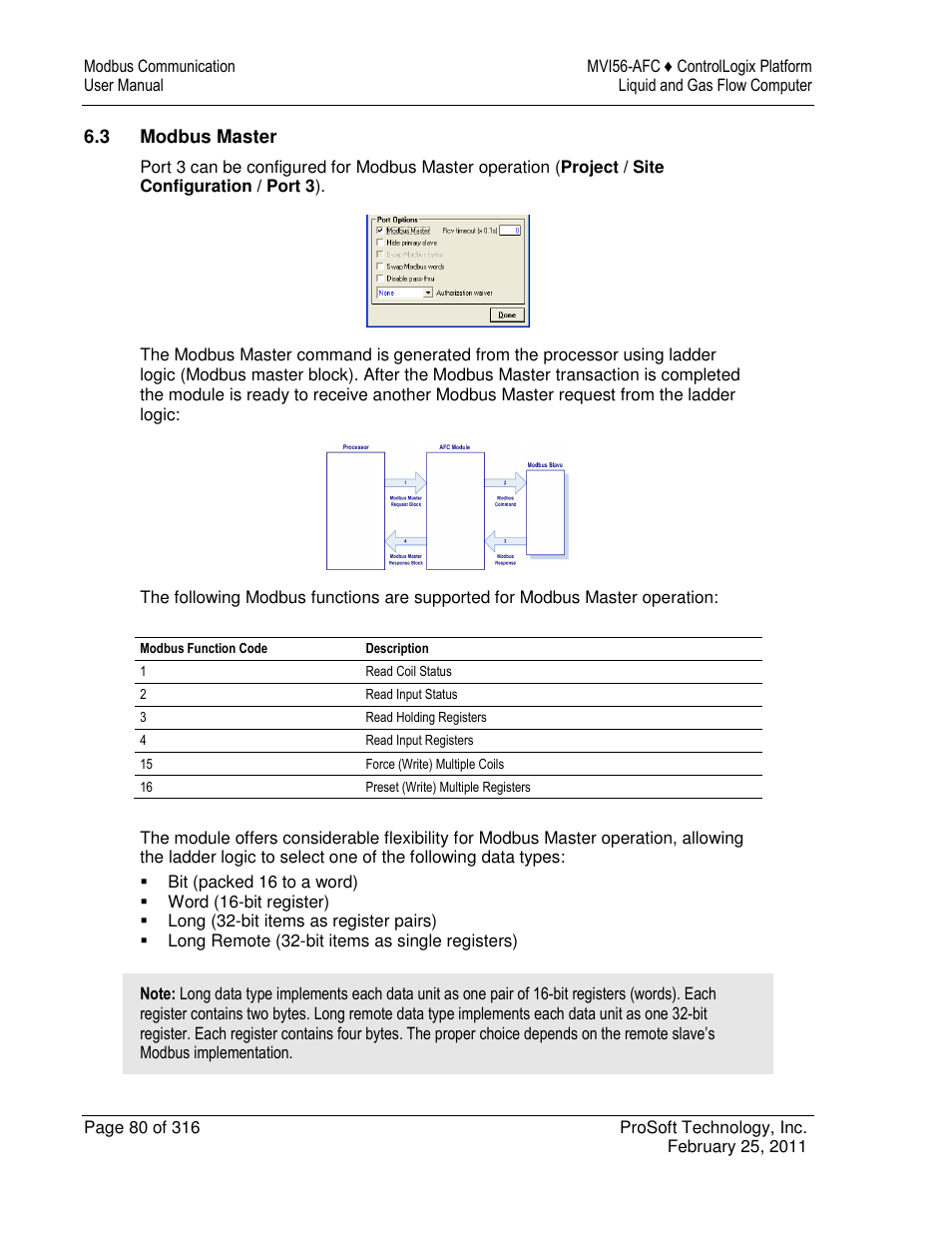 ProSoft Technology MVI56-AFC User Manual | Page 80 / 316