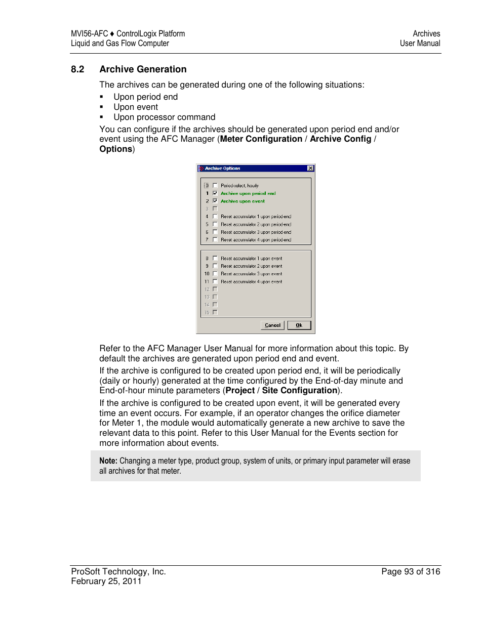 ProSoft Technology MVI56-AFC User Manual | Page 93 / 316