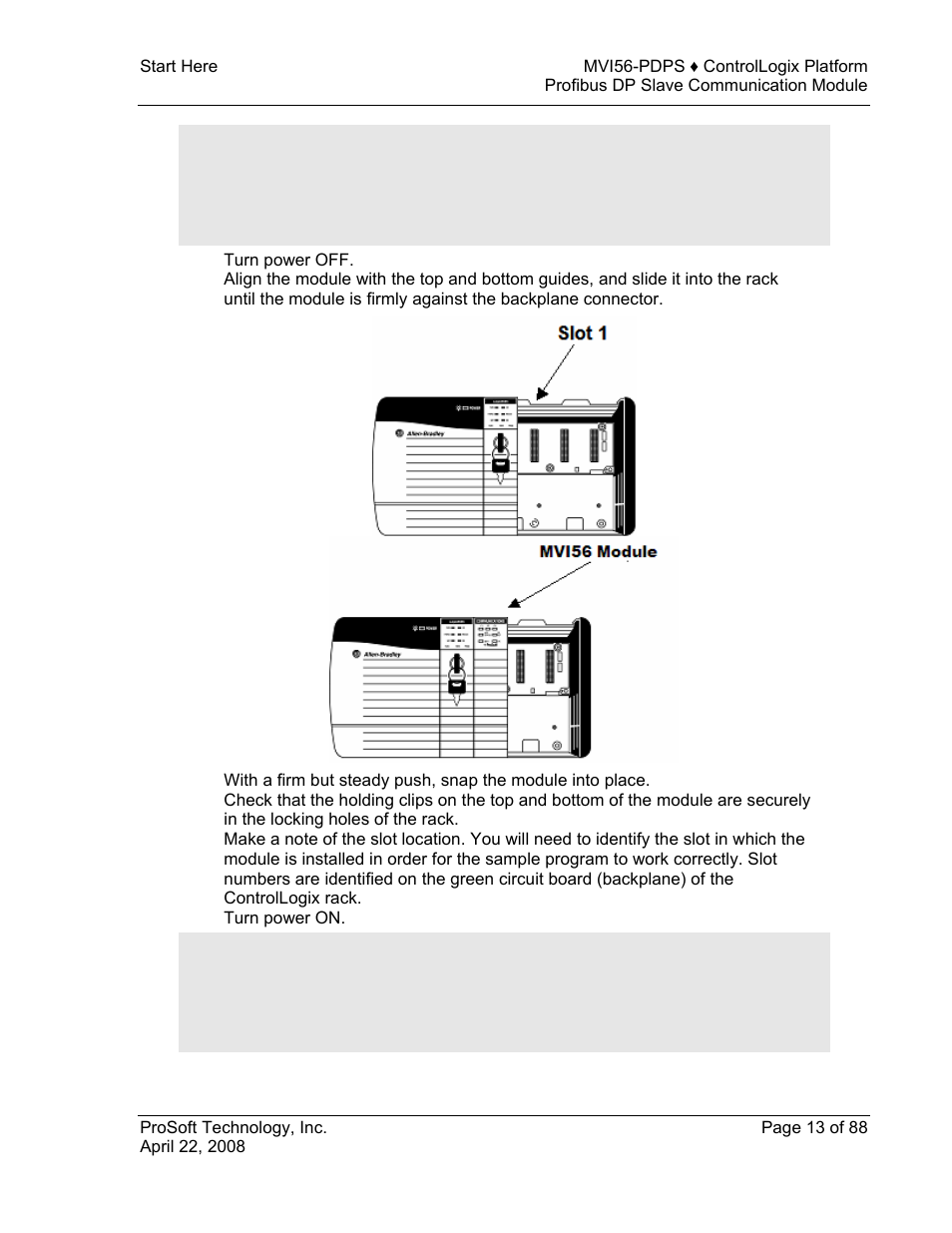 ProSoft Technology MVI56-PDPS User Manual | Page 13 / 88