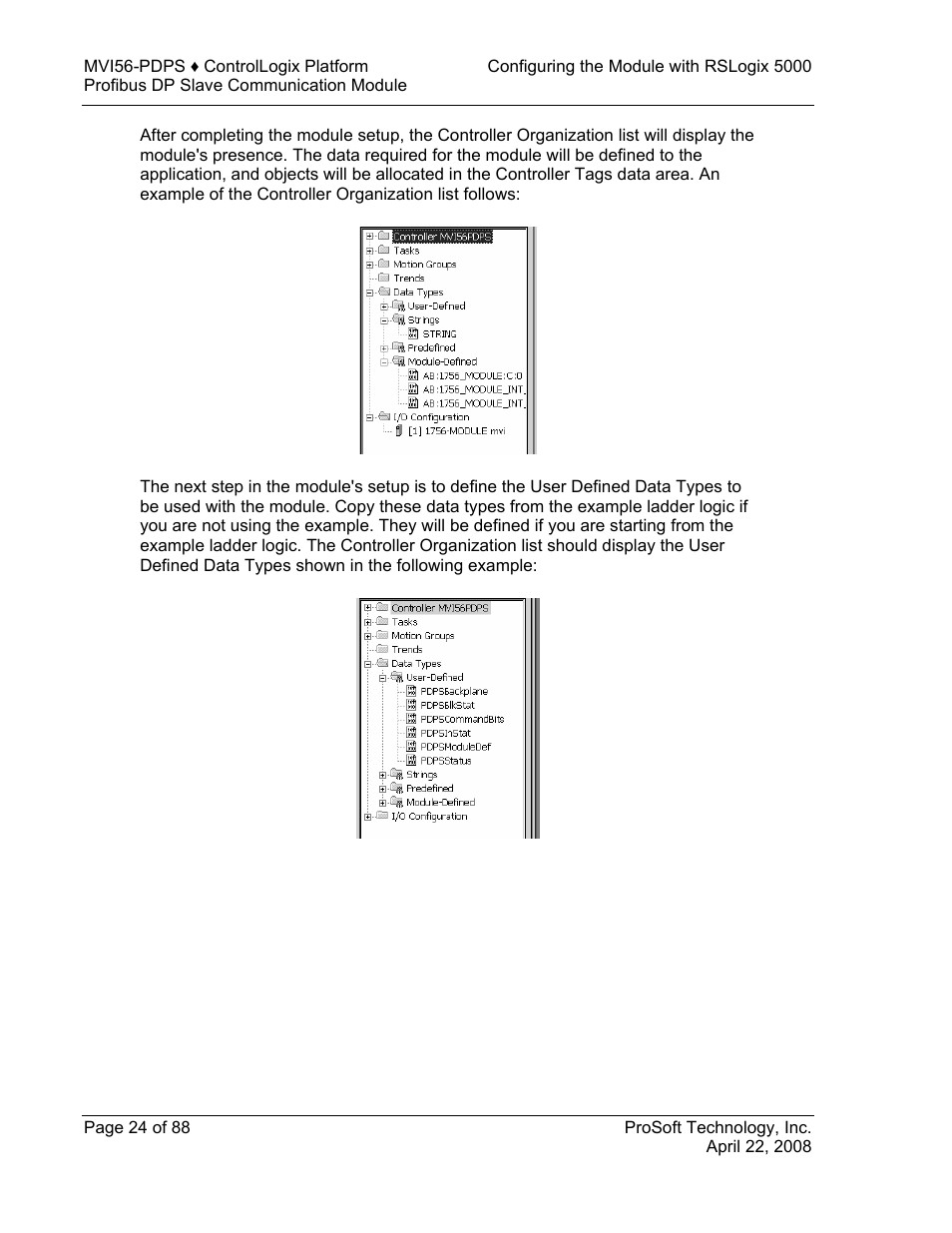 ProSoft Technology MVI56-PDPS User Manual | Page 24 / 88