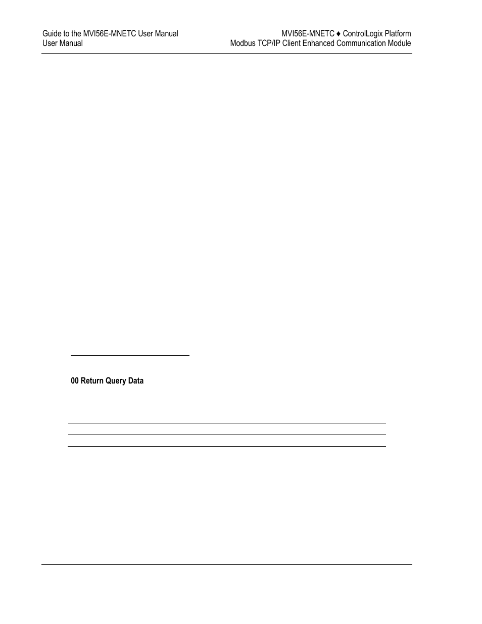 Read exception status (function code 07), Diagnostics (function code 08) | ProSoft Technology MVI56E-MNETC User Manual | Page 152 / 183