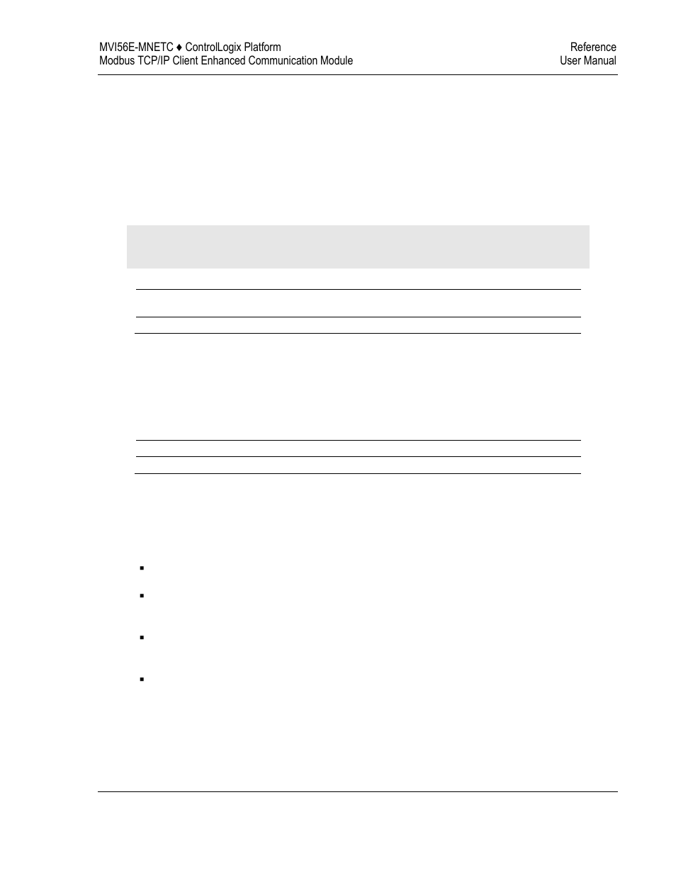 Preset multiple registers (function code 16), Modbus exception responses | ProSoft Technology MVI56E-MNETC User Manual | Page 155 / 183
