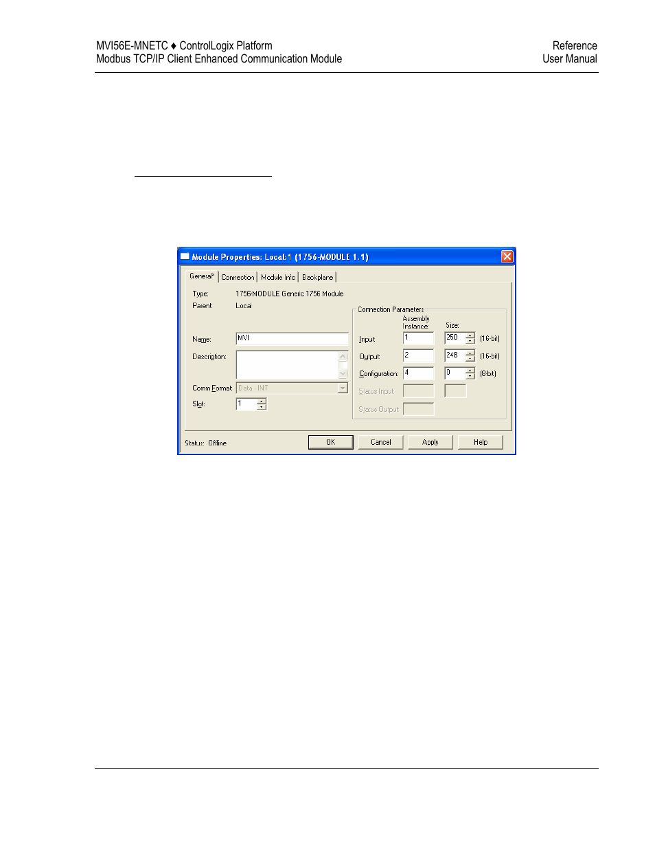 Selecting the slot number for the module | ProSoft Technology MVI56E-MNETC User Manual | Page 175 / 183