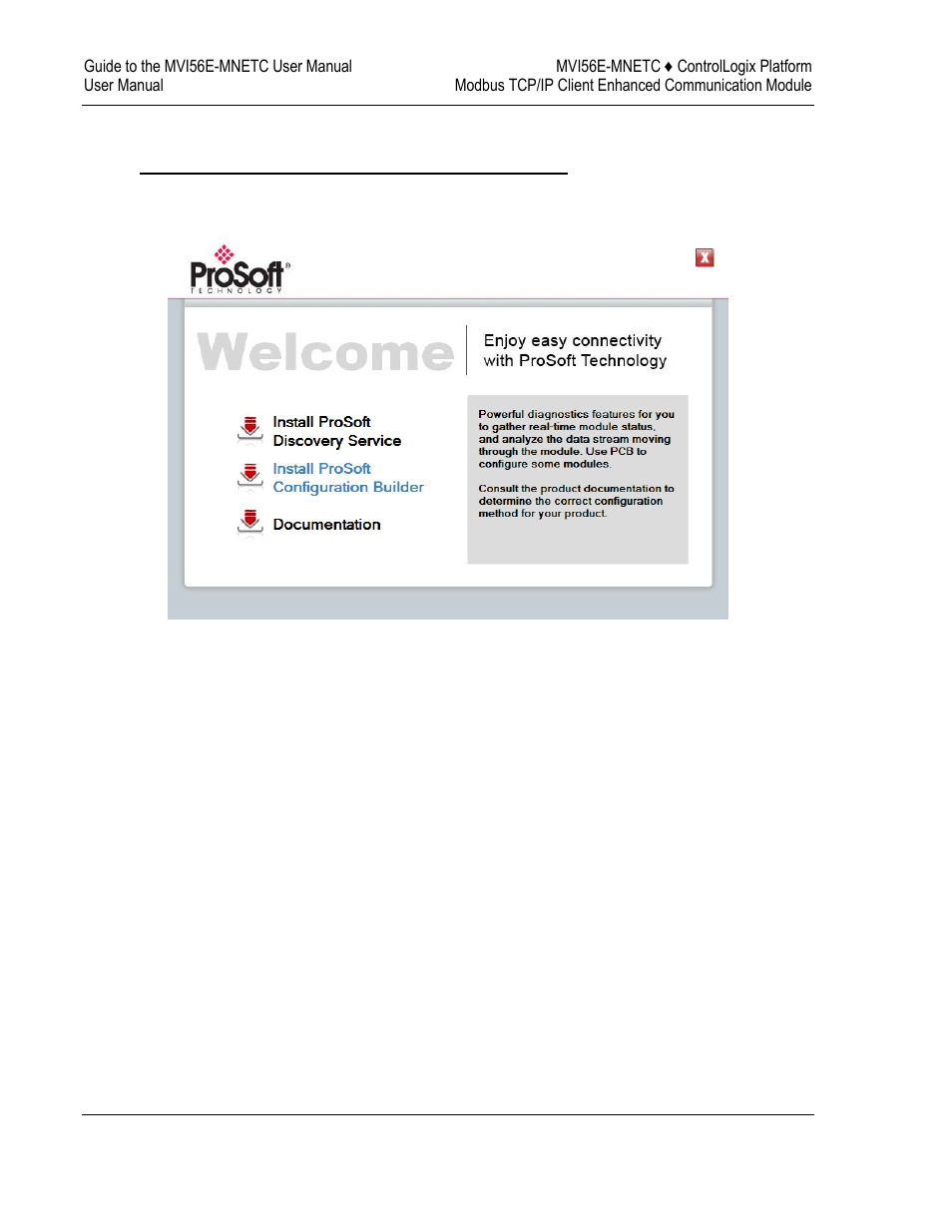 Installing prosoft configuration builder | ProSoft Technology MVI56E-MNETC User Manual | Page 38 / 183