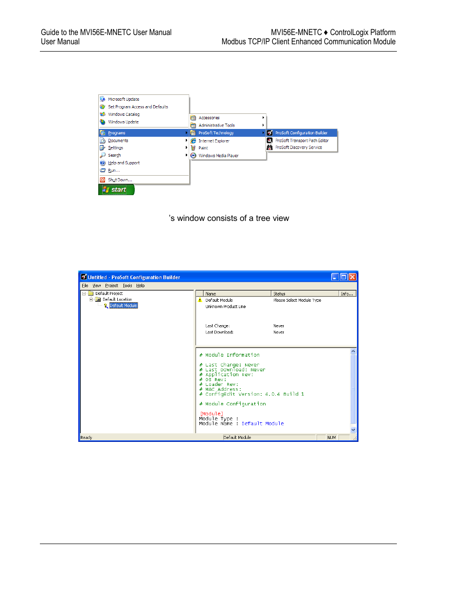 Setting up the project | ProSoft Technology MVI56E-MNETC User Manual | Page 40 / 183