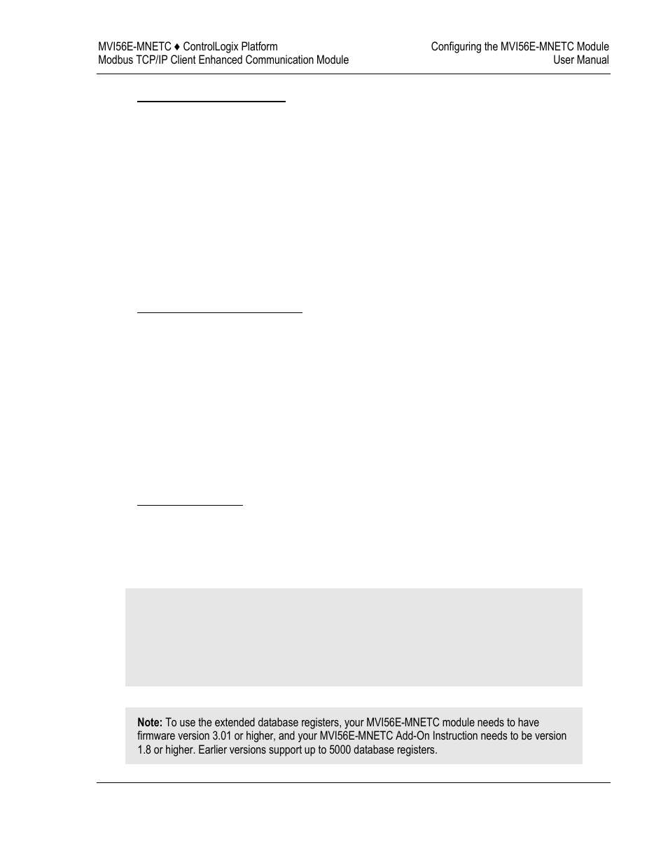 Module | ProSoft Technology MVI56E-MNETC User Manual | Page 43 / 183
