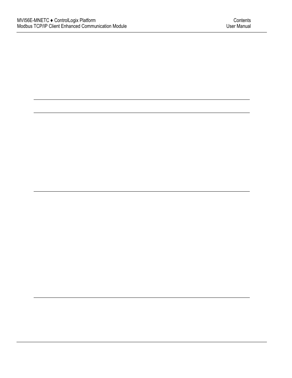 ProSoft Technology MVI56E-MNETC User Manual | Page 5 / 183