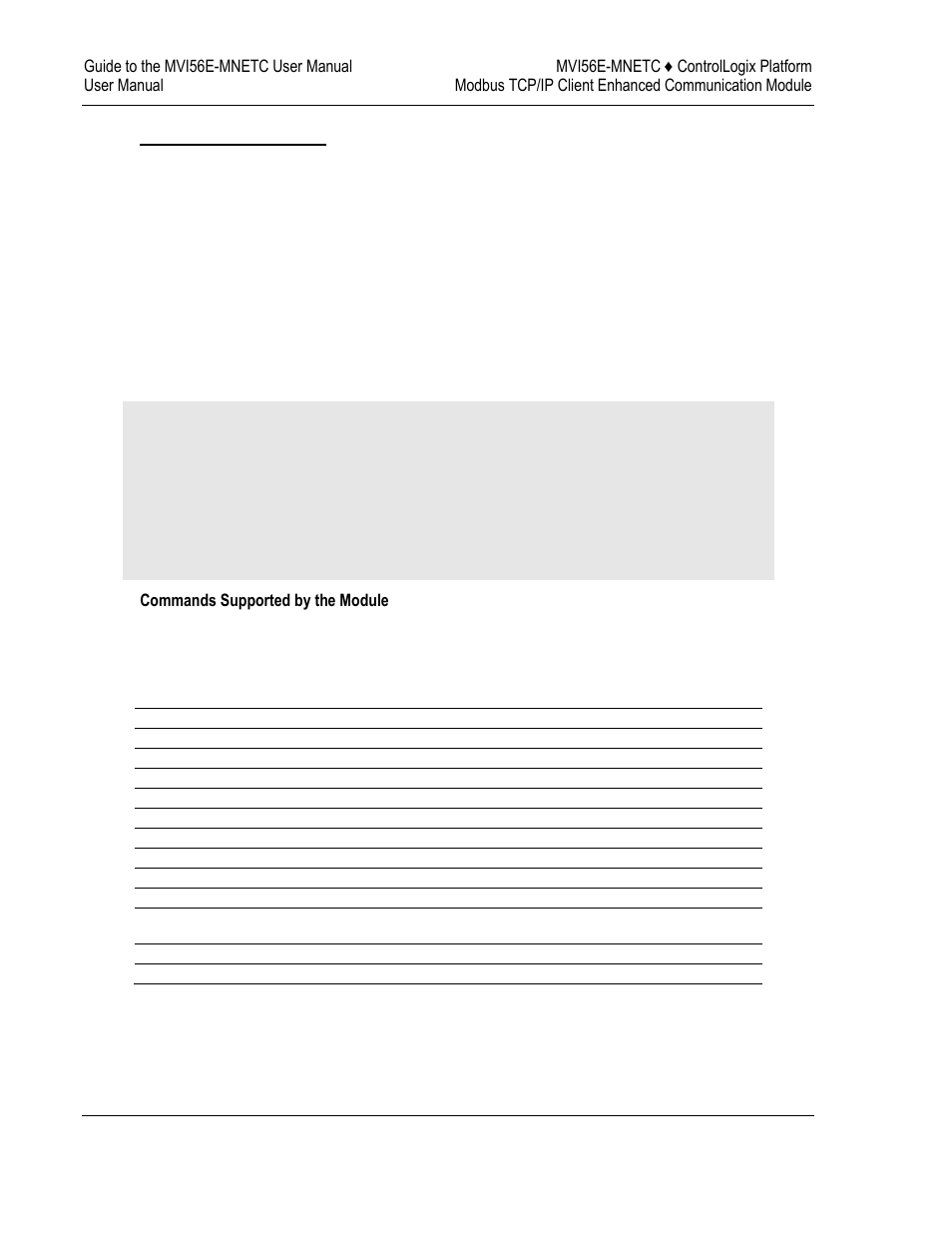 ProSoft Technology MVI56E-MNETC User Manual | Page 52 / 183
