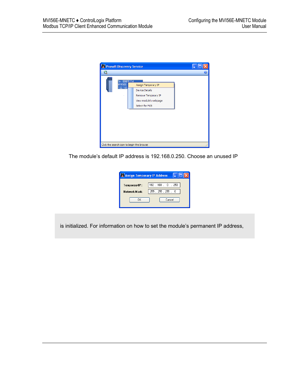 ProSoft Technology MVI56E-MNETC User Manual | Page 63 / 183