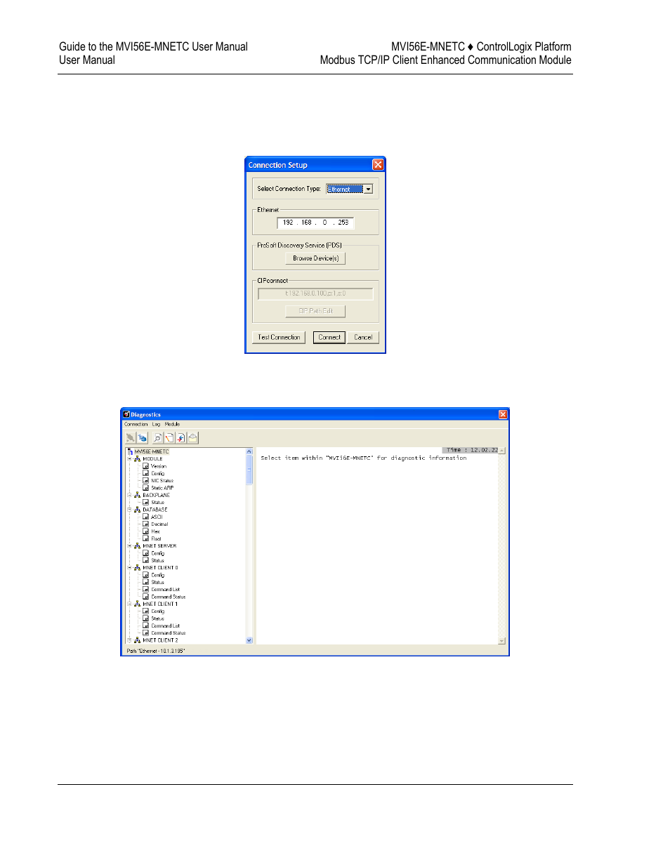 ProSoft Technology MVI56E-MNETC User Manual | Page 64 / 183