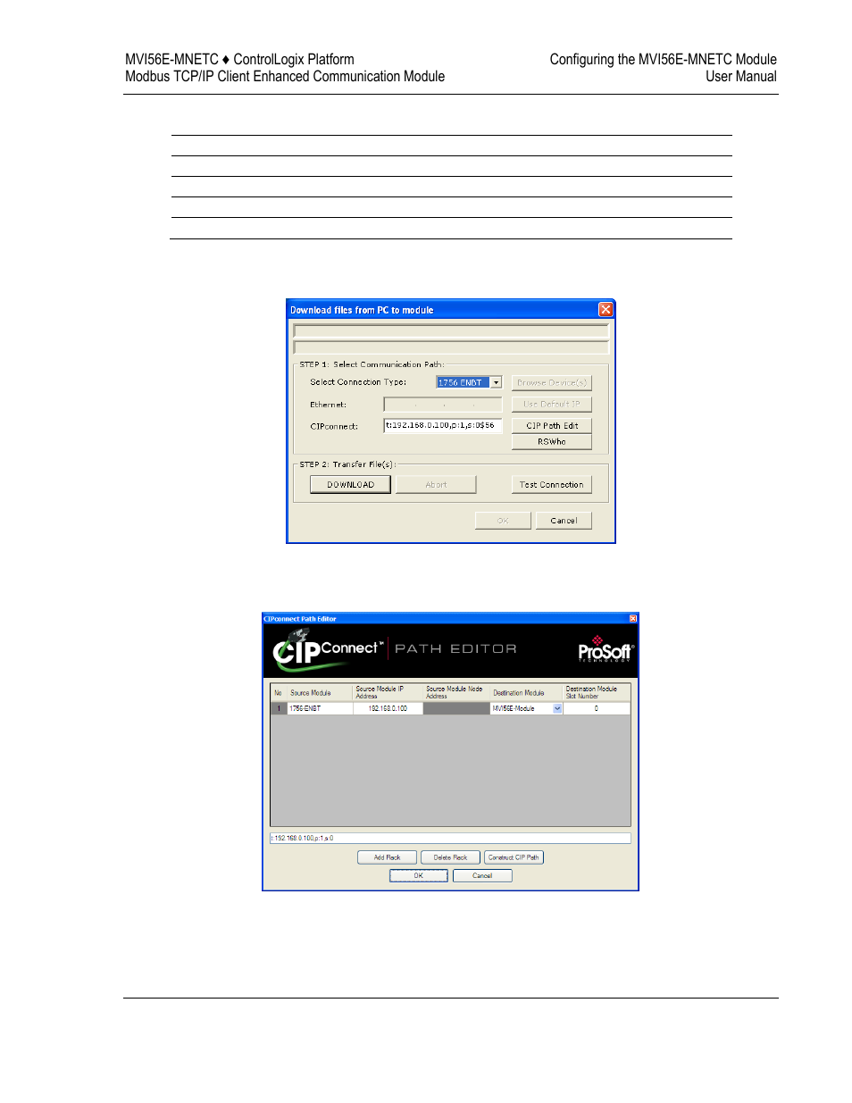 ProSoft Technology MVI56E-MNETC User Manual | Page 69 / 183