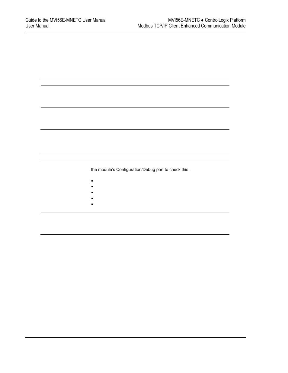 Troubleshooting | ProSoft Technology MVI56E-MNETC User Manual | Page 90 / 183