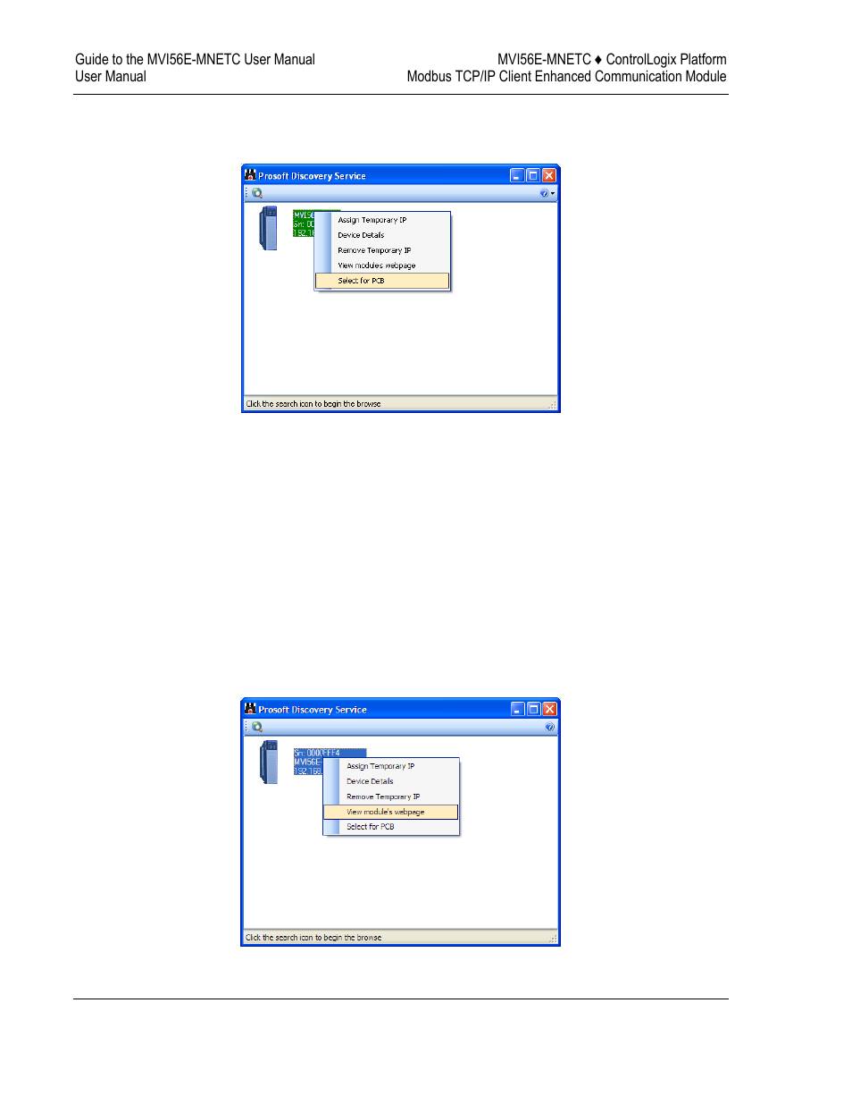 ProSoft Technology MVI56E-MNETC User Manual | Page 94 / 183
