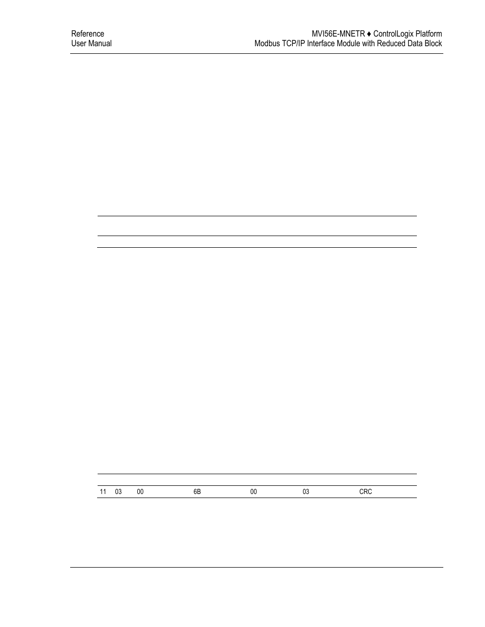 Read holding registers (function code 03) | ProSoft Technology MVI56E-MNETR User Manual | Page 123 / 153