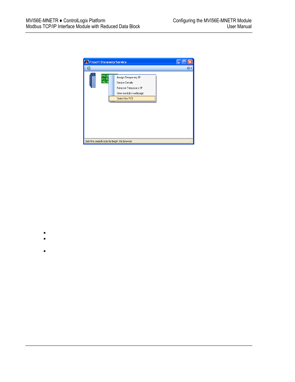 Using cipconnect® to connect to the module, Using cipconnect, To connect to the module | ProSoft Technology MVI56E-MNETR User Manual | Page 68 / 153
