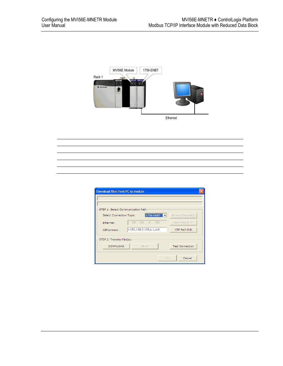 Example 1: local rack application | ProSoft Technology MVI56E-MNETR User Manual | Page 71 / 153