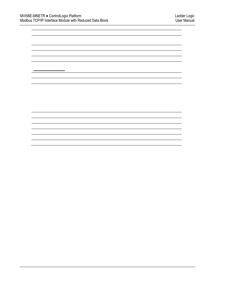 Mnetrcoilarray, Mnetrutil, Modbus message data | ProSoft Technology MVI56E-MNETR User Manual | Page 84 / 153