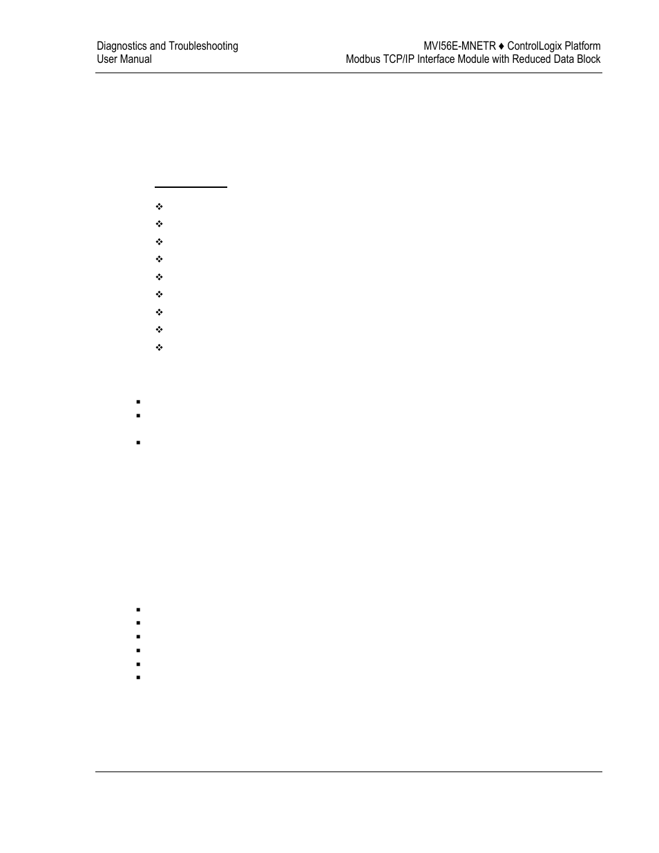 Diagnostics and troubleshooting, Reading status data from the module, 4 diagnostics and troubleshooting | ProSoft Technology MVI56E-MNETR User Manual | Page 85 / 153