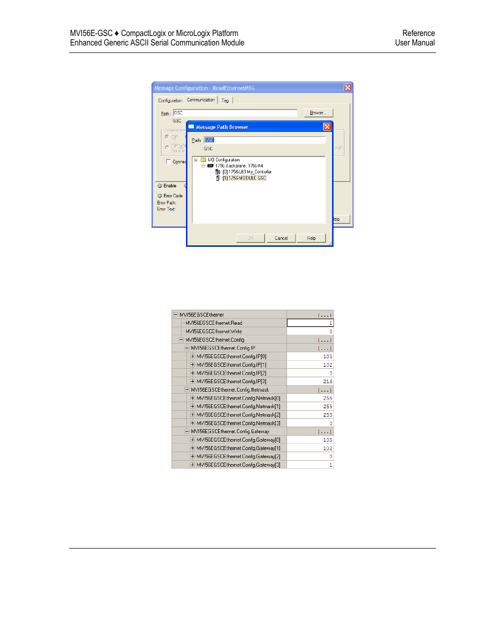 ProSoft Technology MVI56E-GSC/ GSCXT User Manual | Page 119 / 140