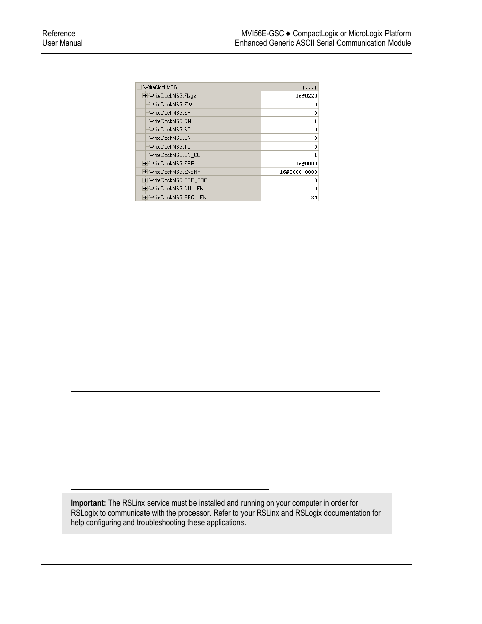 ProSoft Technology MVI56E-GSC/ GSCXT User Manual | Page 124 / 140