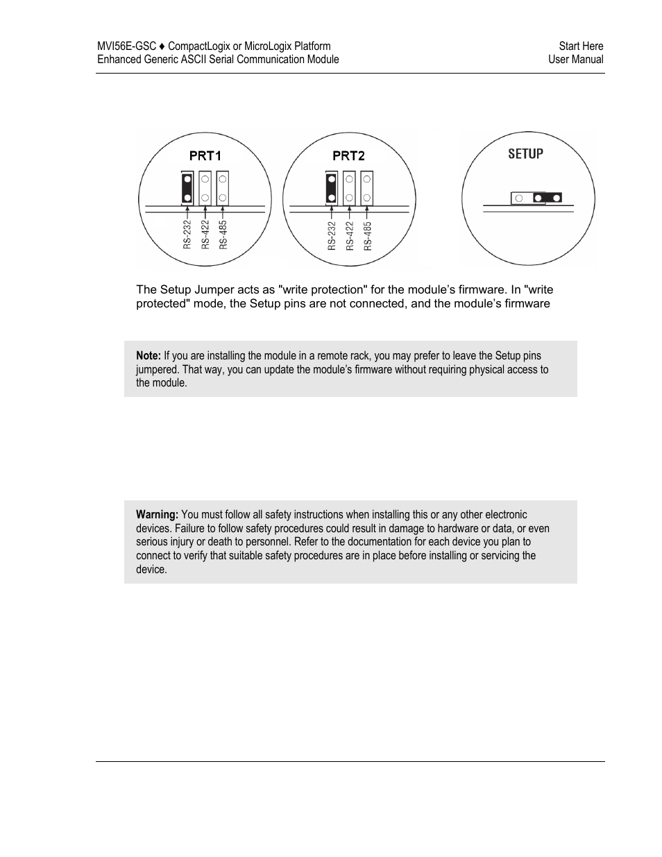 Installing the module in the rack | ProSoft Technology MVI56E-GSC/ GSCXT User Manual | Page 15 / 140