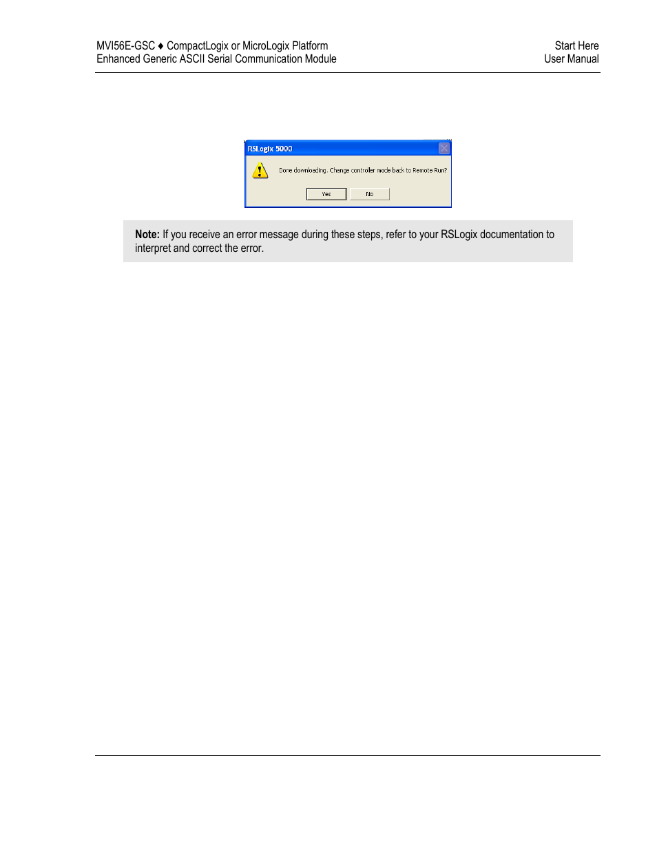 ProSoft Technology MVI56E-GSC/ GSCXT User Manual | Page 49 / 140