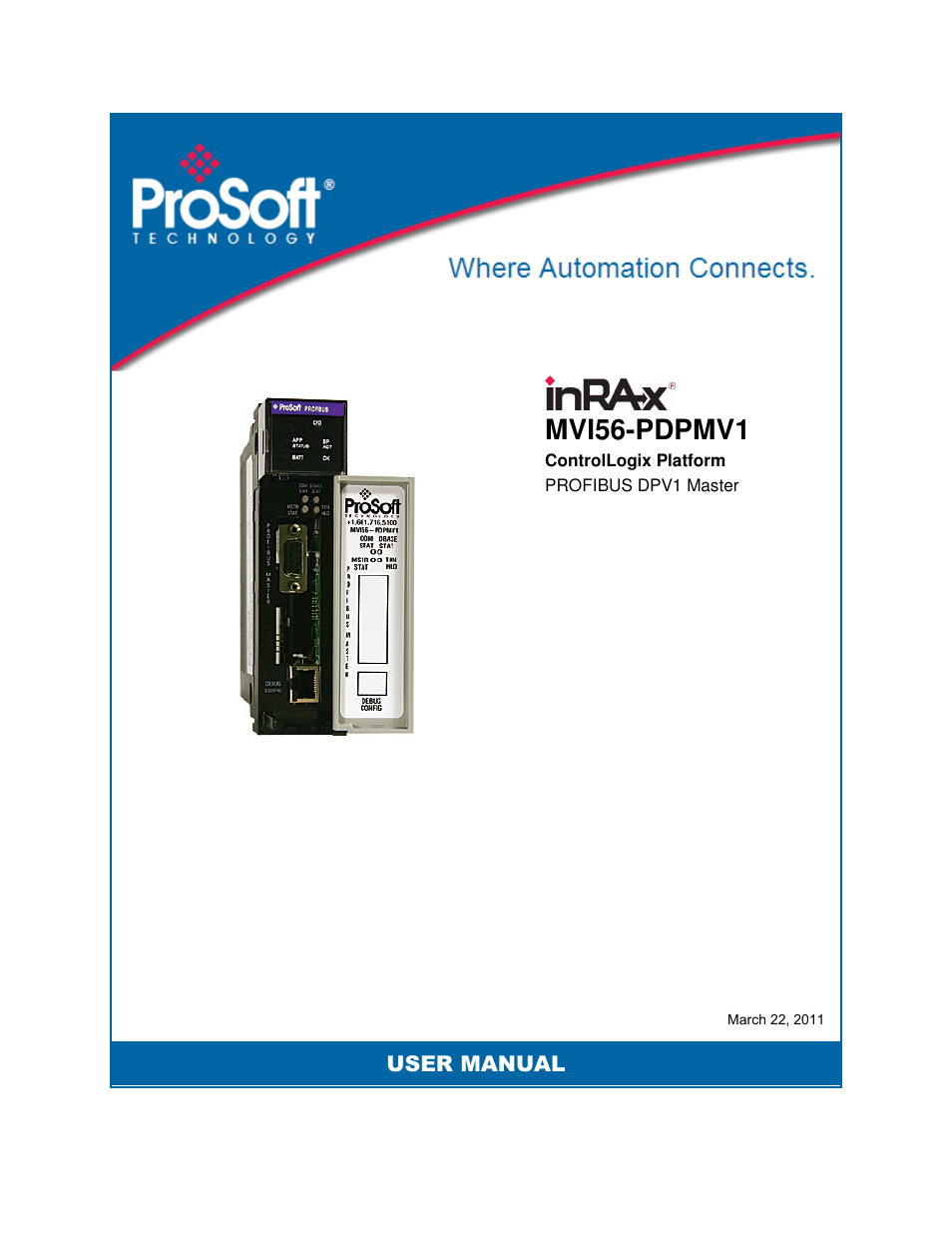 ProSoft Technology MVI56-PDPMV1 User Manual | 255 pages