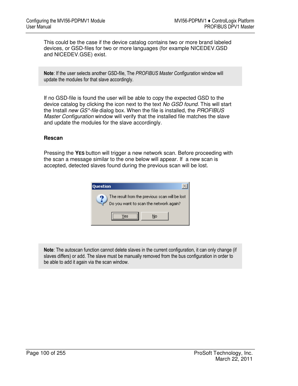 ProSoft Technology MVI56-PDPMV1 User Manual | Page 100 / 255