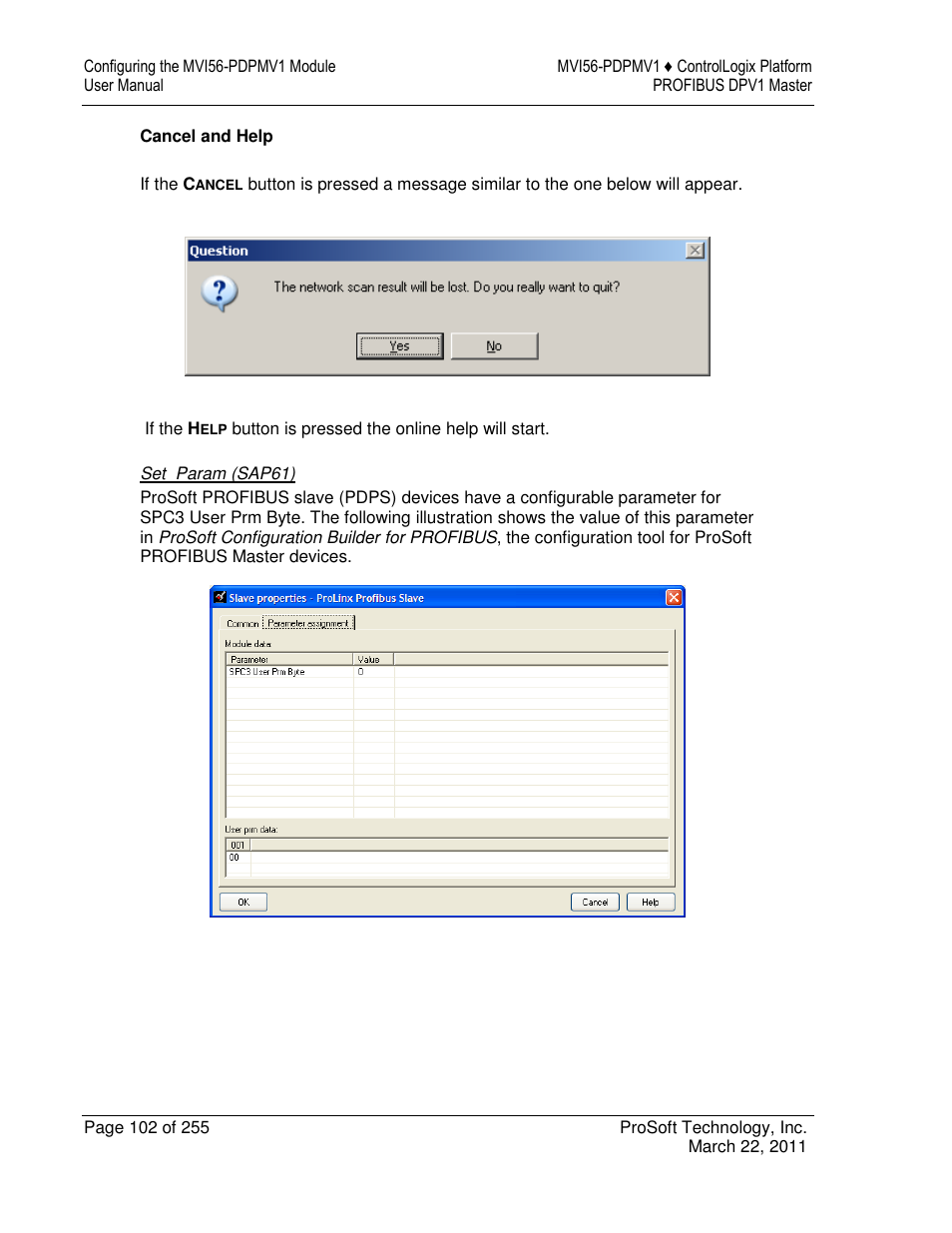 ProSoft Technology MVI56-PDPMV1 User Manual | Page 102 / 255