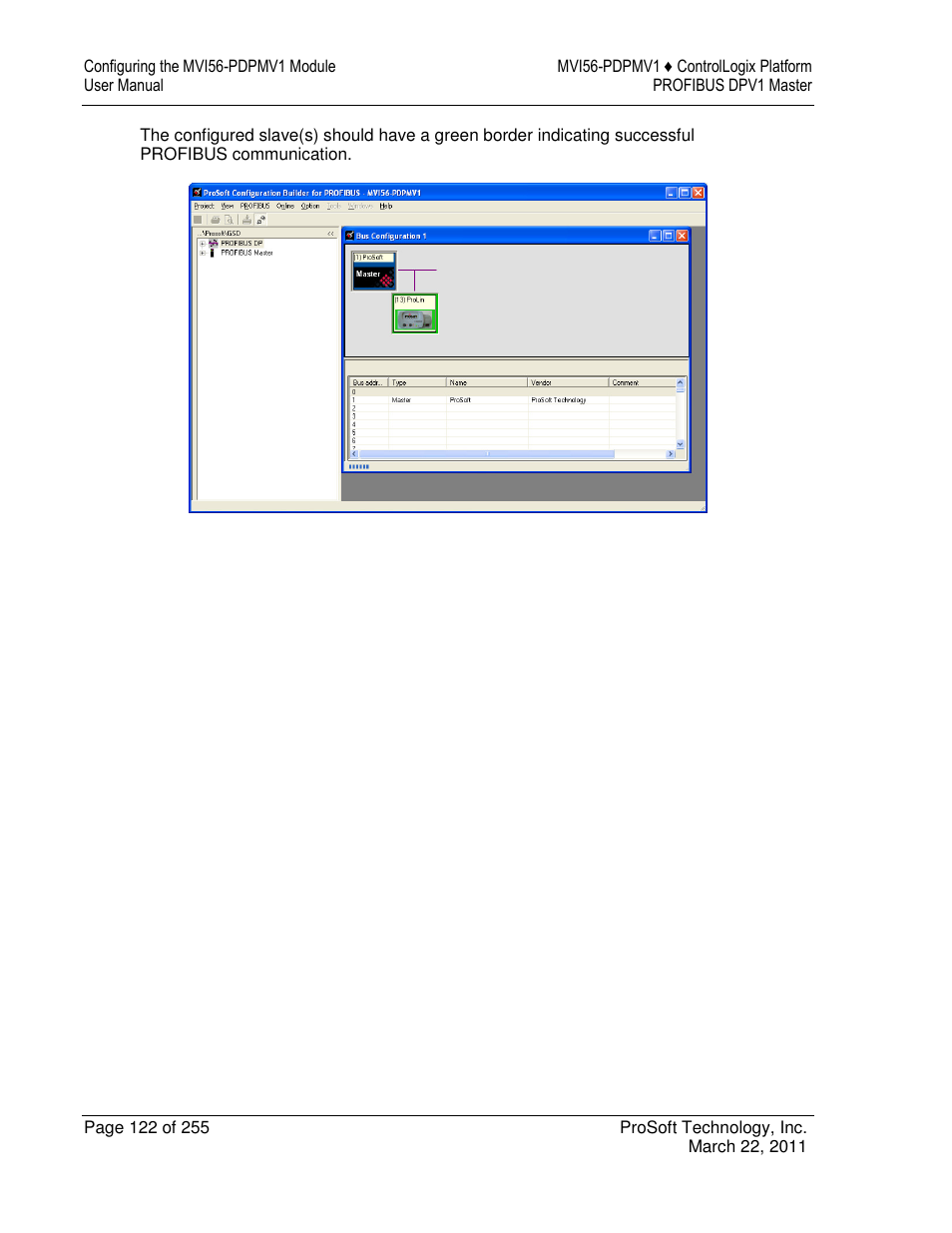 ProSoft Technology MVI56-PDPMV1 User Manual | Page 122 / 255