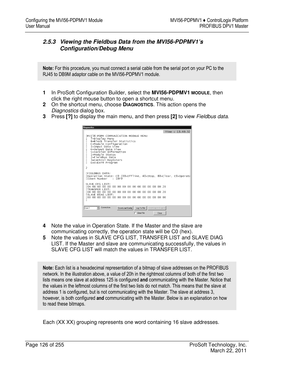 ProSoft Technology MVI56-PDPMV1 User Manual | Page 126 / 255