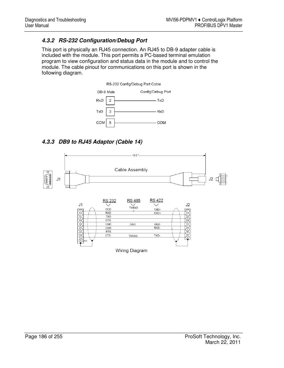 ProSoft Technology MVI56-PDPMV1 User Manual | Page 186 / 255
