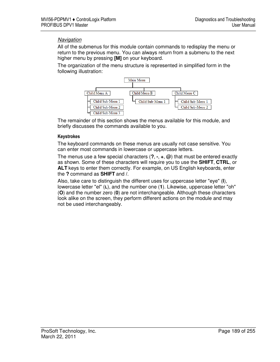 ProSoft Technology MVI56-PDPMV1 User Manual | Page 189 / 255