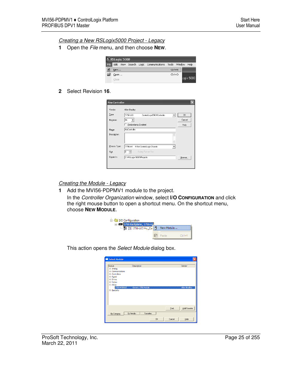 ProSoft Technology MVI56-PDPMV1 User Manual | Page 25 / 255