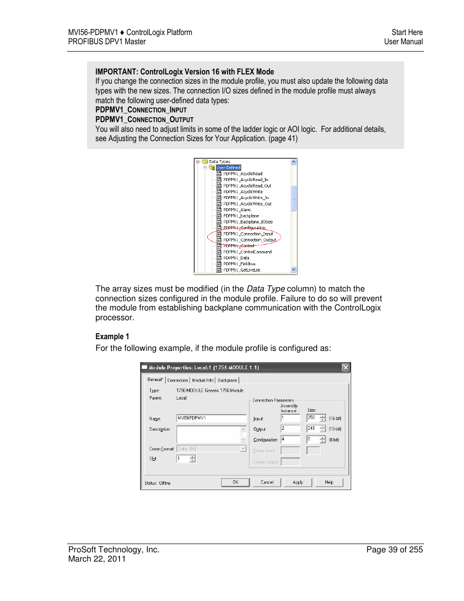 ProSoft Technology MVI56-PDPMV1 User Manual | Page 39 / 255