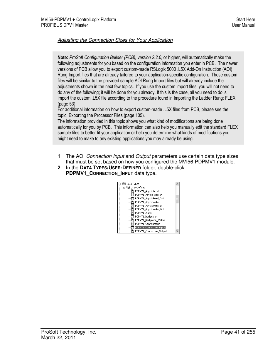 ProSoft Technology MVI56-PDPMV1 User Manual | Page 41 / 255