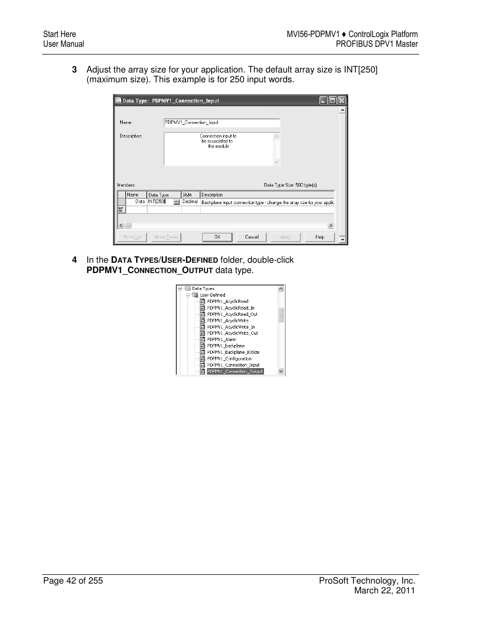 ProSoft Technology MVI56-PDPMV1 User Manual | Page 42 / 255