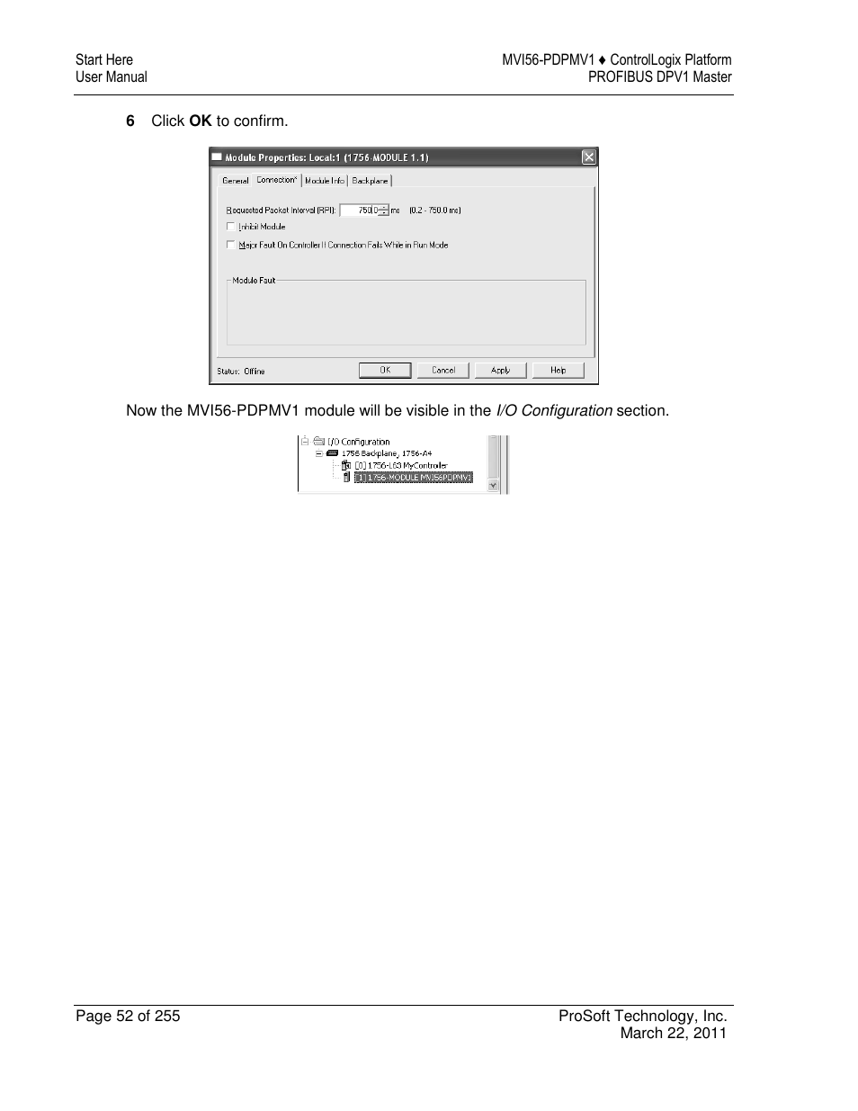 ProSoft Technology MVI56-PDPMV1 User Manual | Page 52 / 255