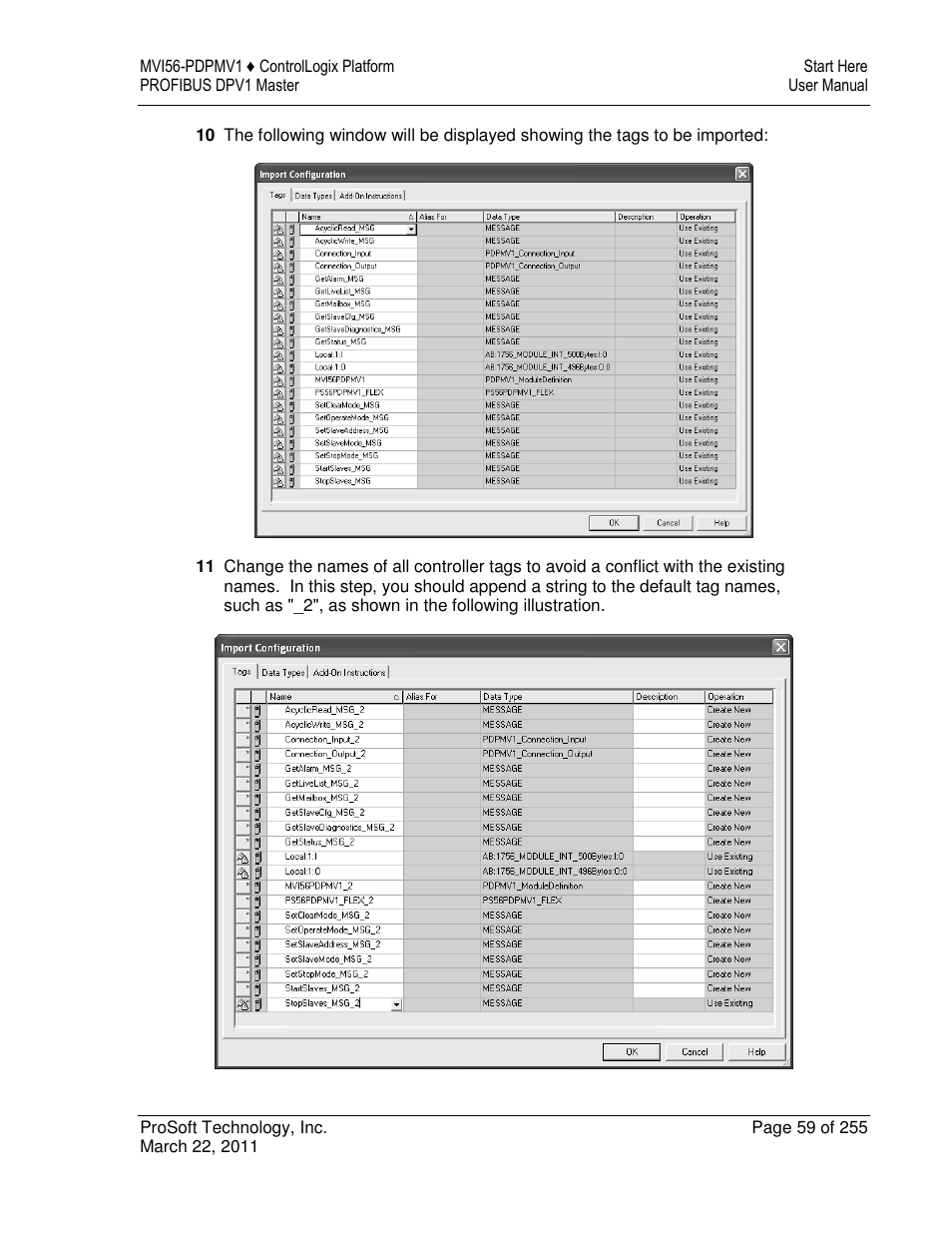 ProSoft Technology MVI56-PDPMV1 User Manual | Page 59 / 255