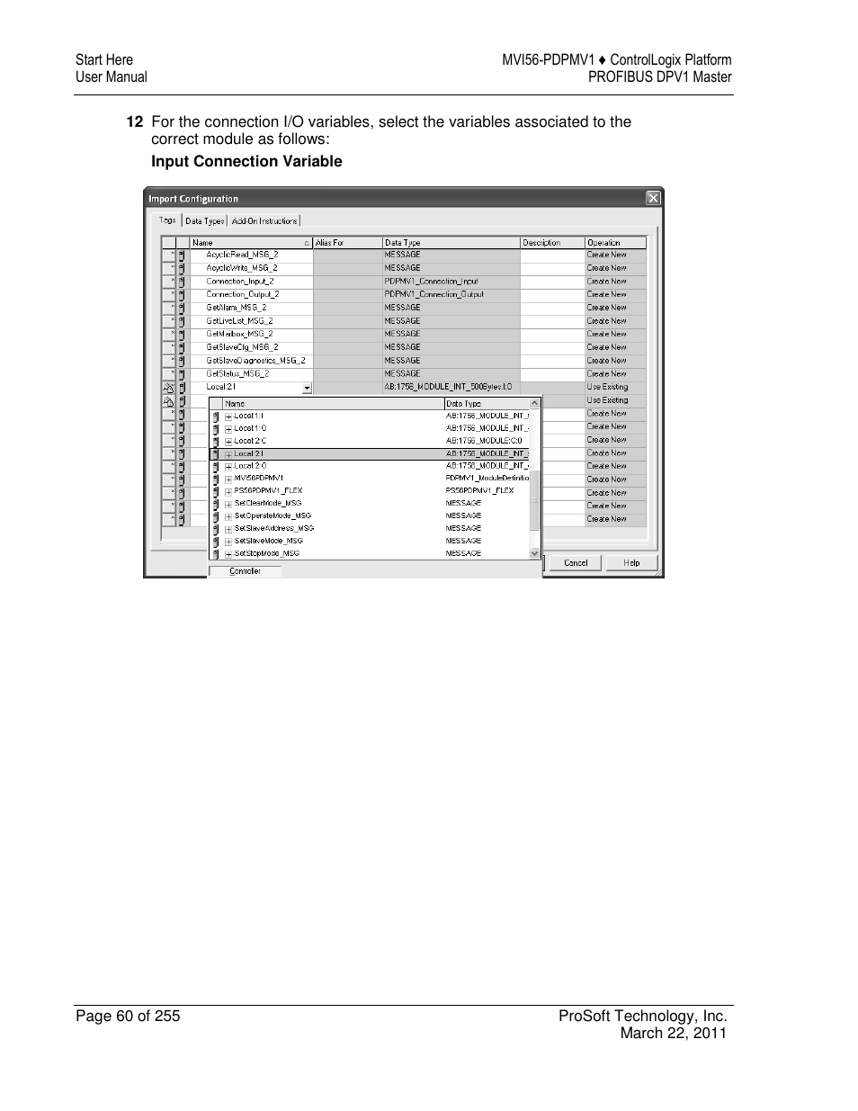 ProSoft Technology MVI56-PDPMV1 User Manual | Page 60 / 255