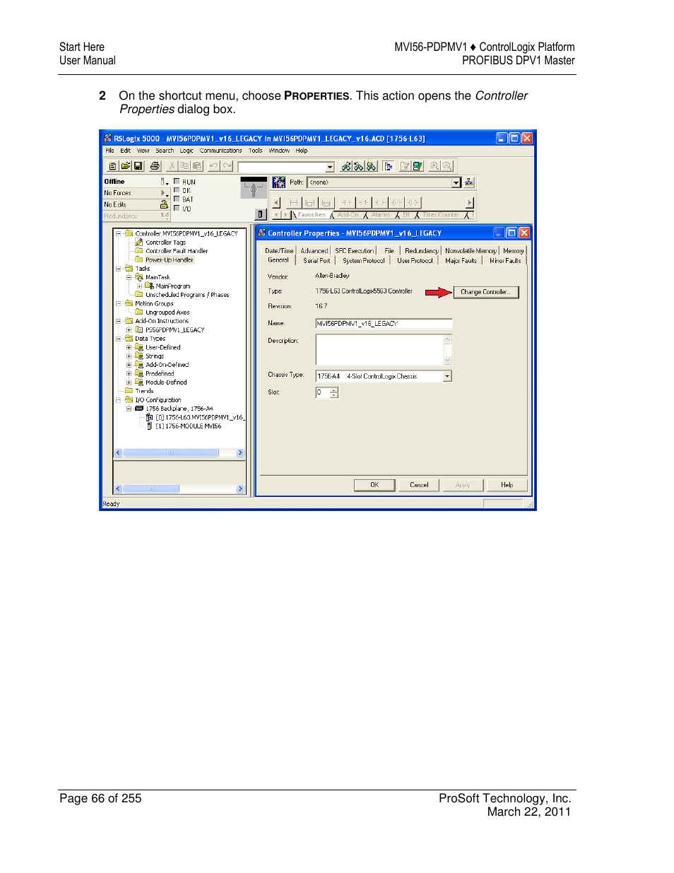 ProSoft Technology MVI56-PDPMV1 User Manual | Page 66 / 255