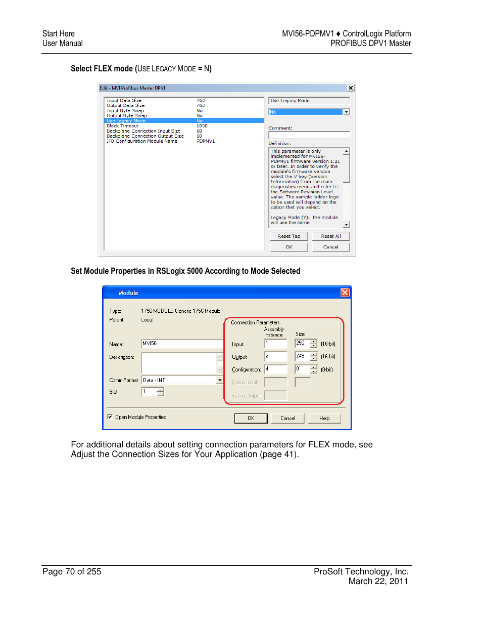 ProSoft Technology MVI56-PDPMV1 User Manual | Page 70 / 255