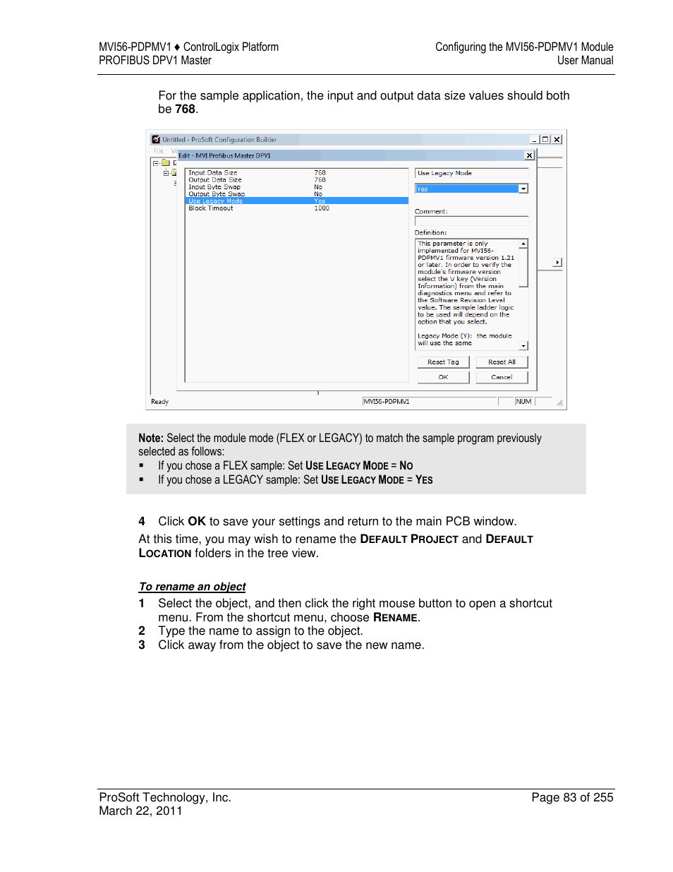 ProSoft Technology MVI56-PDPMV1 User Manual | Page 83 / 255