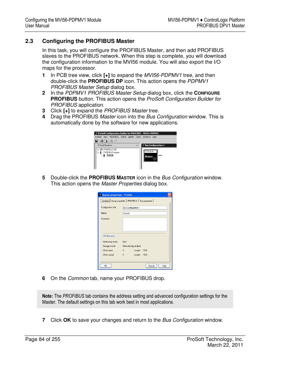 ProSoft Technology MVI56-PDPMV1 User Manual | Page 84 / 255