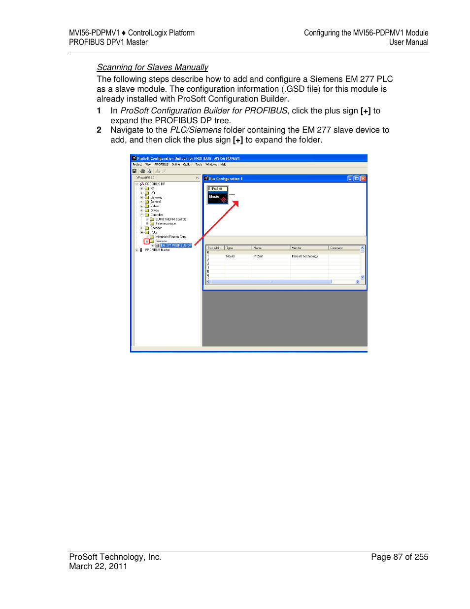 ProSoft Technology MVI56-PDPMV1 User Manual | Page 87 / 255